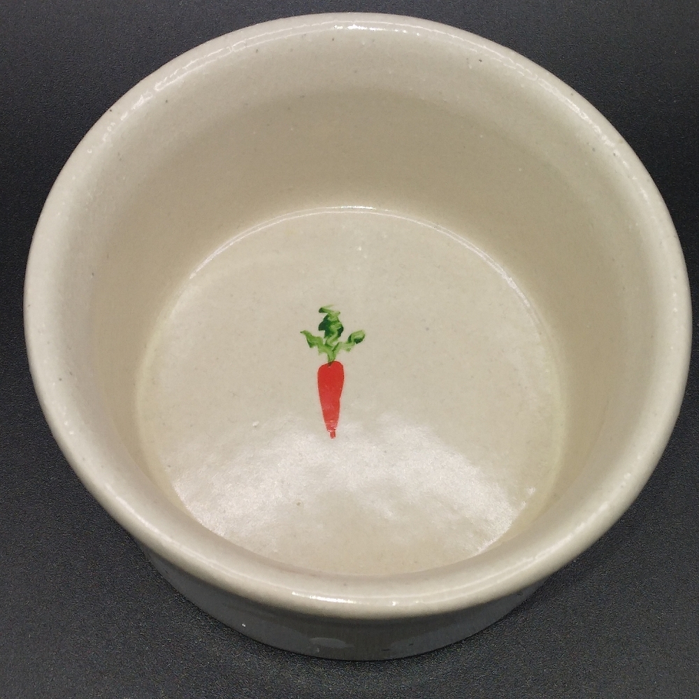 Robinson Ransbottom Handpainted Rabbits Stoneware Small Crock 2 Inch Spring - Picture 4 of 12